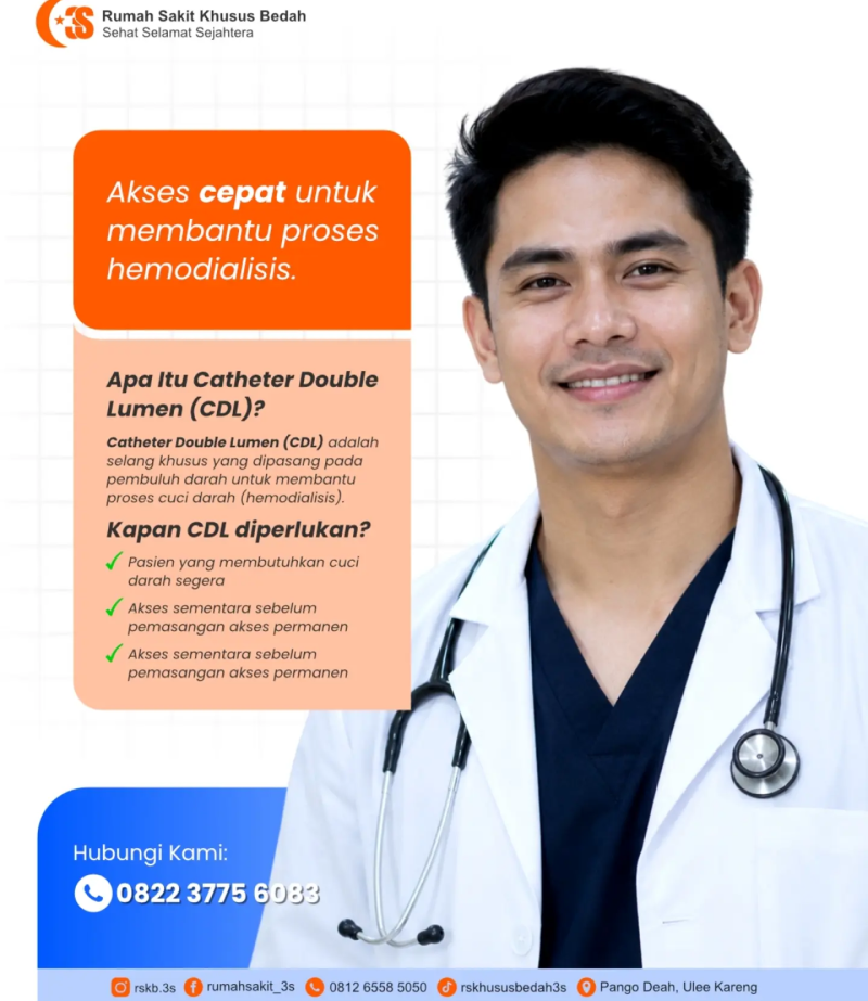 Catheter Double Lumen (CDL)