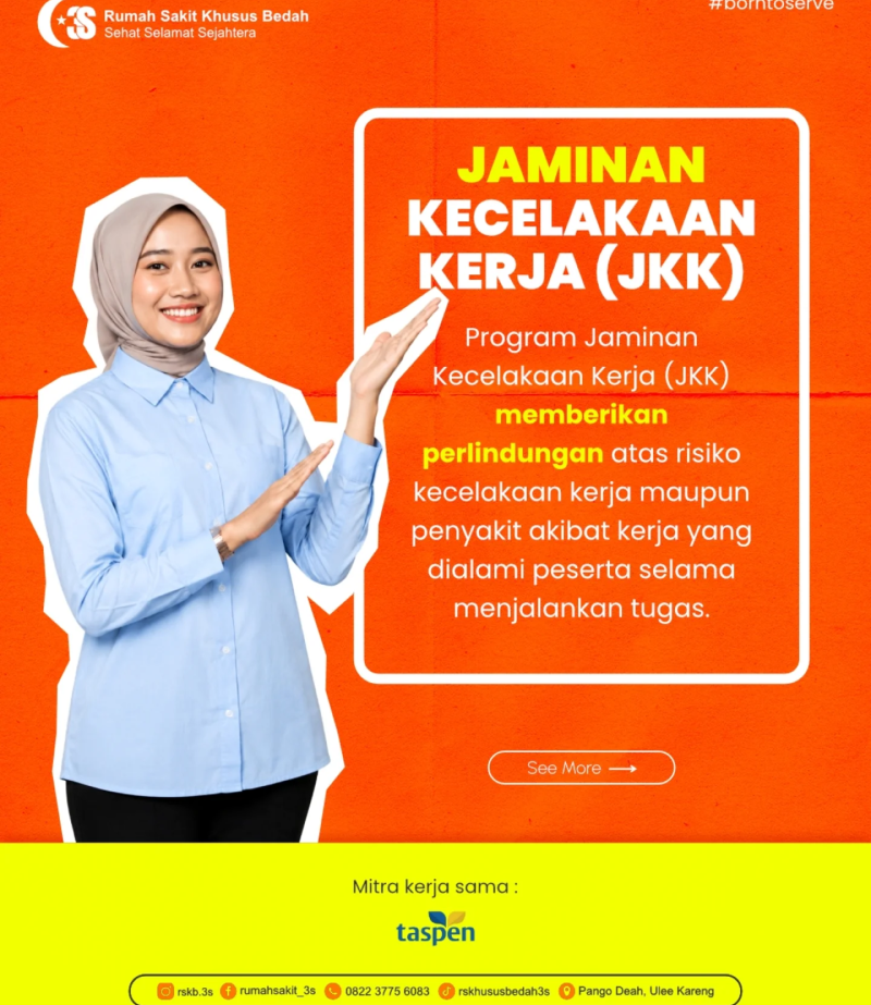 Program Jaminan Kecelakaan Kerja JKK Mitra Taspen